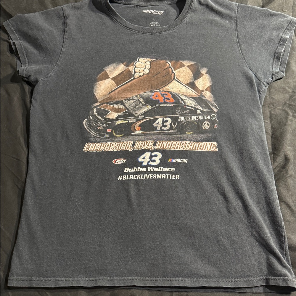 Nascar Gray Short Sleeve Tee